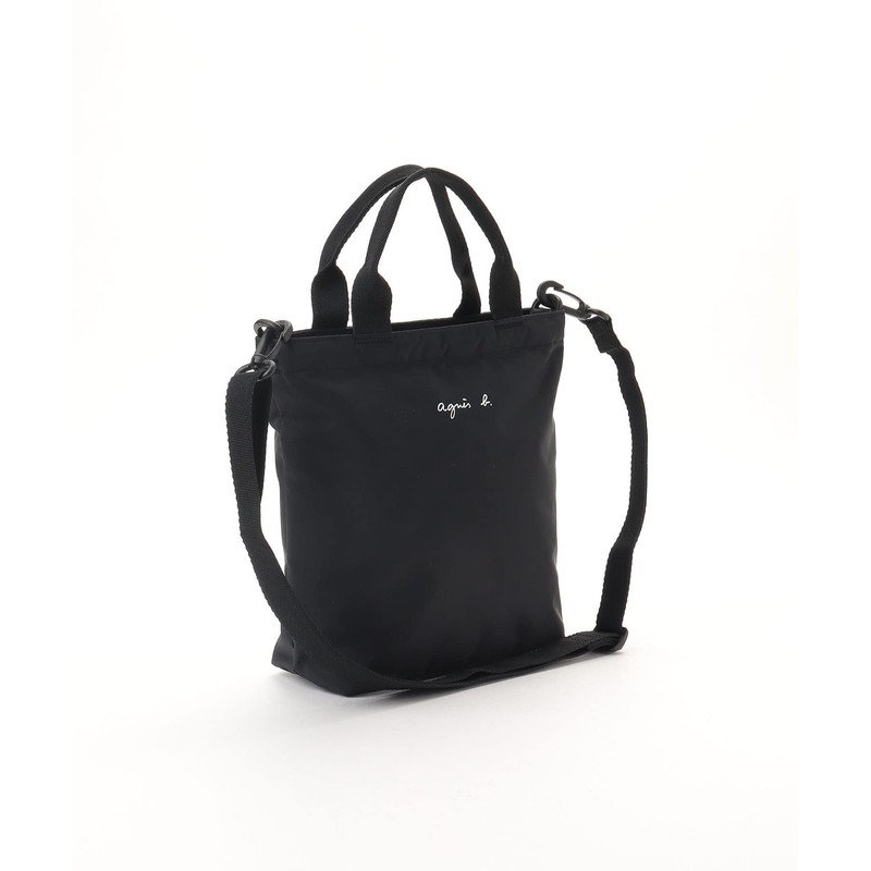 Agnes B AC12 E SAC Women's Logo Shoulder Bag Handbag,