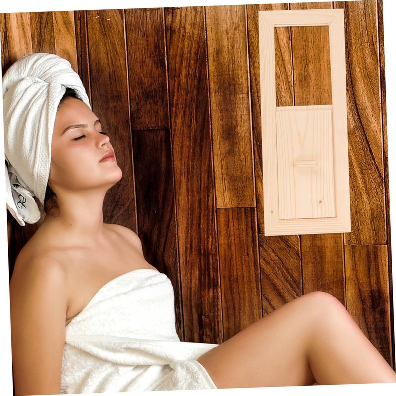 BESPORTBLE Wooden Sauna Air Vent Grille Durable Cedar Ventilation Opening