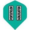 abcdarts Unisex - Adult Pentathlon Classic Dart Flights, Aqua, Classic