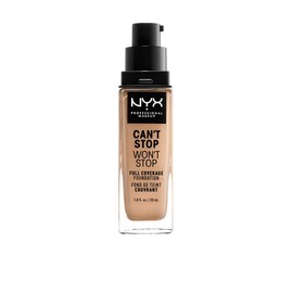 NYX Professional Makeup, Can´t Stop Won´t Stop, Base de Maquillaje, True Beige