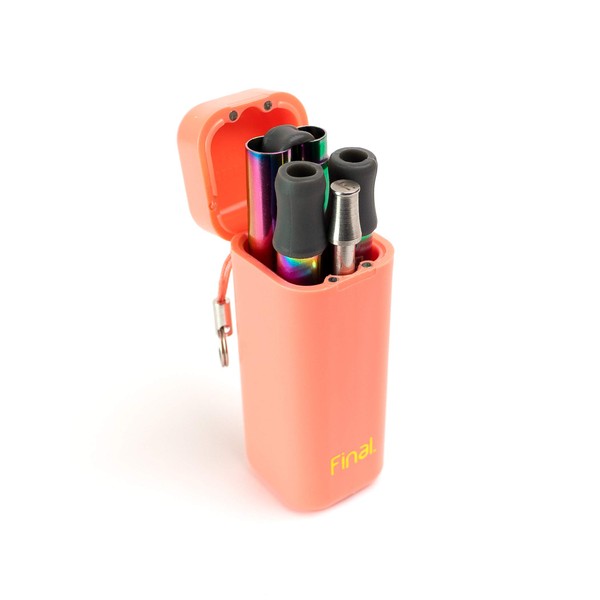 Final Straw FinalStraw Collapsible, Reusable, Metal Straw | Travel Case,