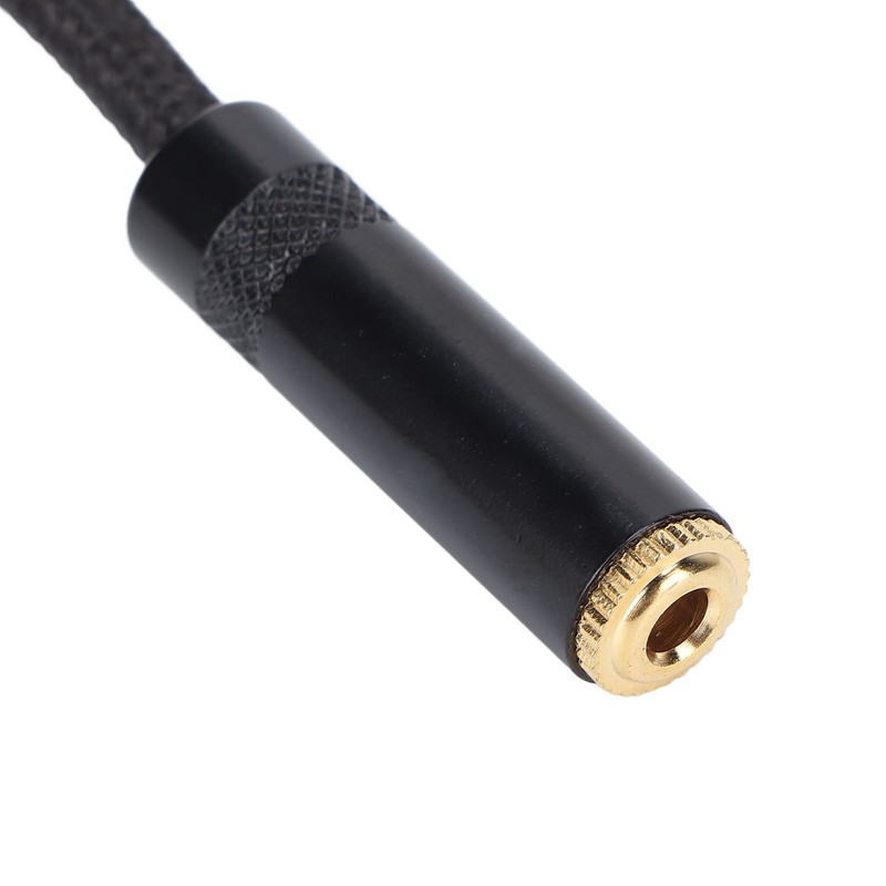3.5mm Female to 3 Pin XLR Male Cable 24K Gold