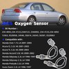 2PCS 234-4123 234-4092 Oxygen Sensor Compatible with Honda Civic 2001-2005