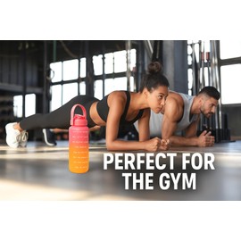 64oz Motivational Water Bottle