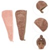 Beaupretty 2 Piezas Toalla Turbante de Microfibra para Secar el