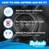 Splash Spotless Washing Machine Cleaner for HE Front Load &