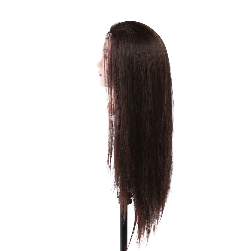 Makeup Mannequin Head Hairdresser Training Head Cosmetology Doll Head Blond