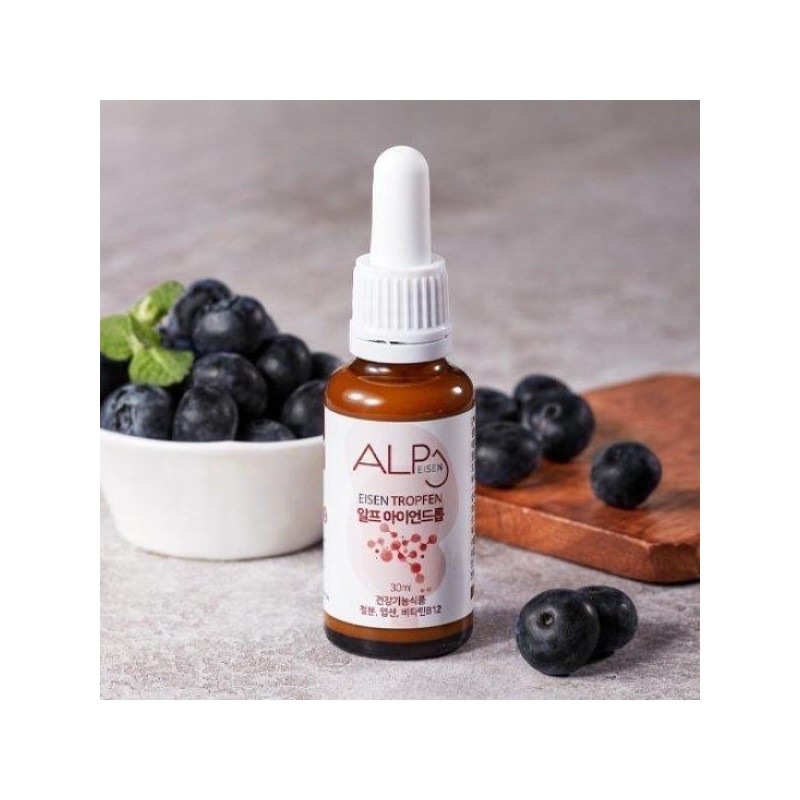 Alp Nutrition Alp Iron Drop 30ml x 3 bottles (Iron/Folic
