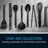 Chef Aid pizza cutter wheel Stainless steel with finger guard