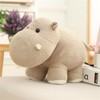 Uixxducc Cuddly Toy Children's Plush Toy Cute Elephant Hippo Plush
