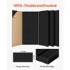 VEVOR 5 Pack Acoustic Panels with Self Adhesive, 47.2 x