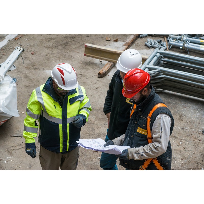 MSA Safety V-Gard 930 Professional Working Helmet - Ventilation -