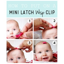 Baby Wisp 3 Pack Infant Faux Suede Hand Tied Hair Bows Wisp Clips Baby Girls Newborn Hair Accessory for Fine Silky Hair (Sand-PkClay-Green)