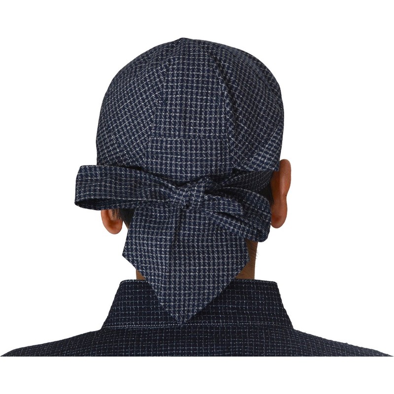 Watanosato Bandana Hat, Bandana Cap, Kurume Pongee Hat, Men's and