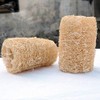 HealthGoodsIn - Esponja de baño natural de lufa orgánica, juego
