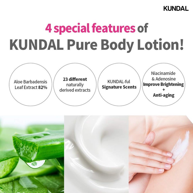 KUNDAL feuchtigkeit body lotion 500 ml (weiße moschus)