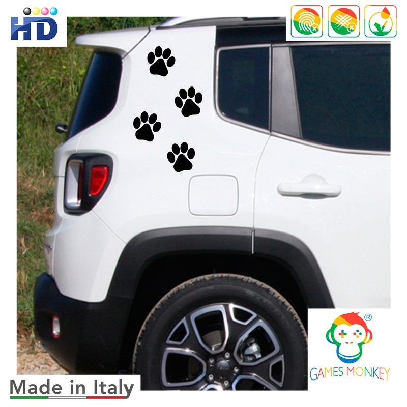 Paws Dog Paws Heart Love Paws Stickers Pack 10 Pieces