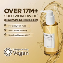 Madagascar Centella Light Cleansing Oil by Skin1004 for Women - 6.76 oz Cleanser