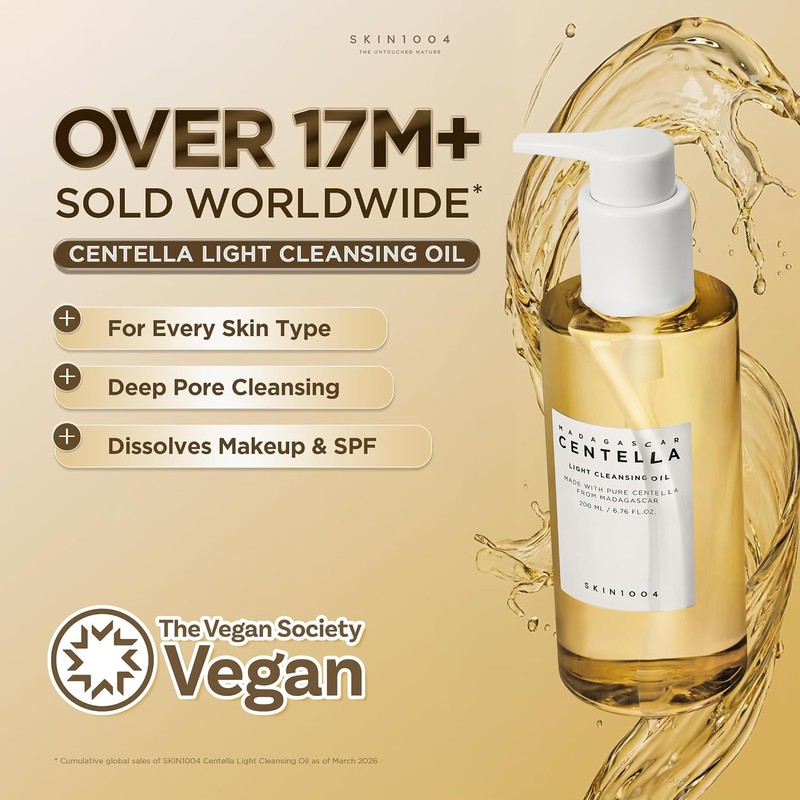 Madagascar Centella Light Cleansing Oil by Skin1004 for Women -