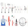 Camping Utensils Set, 21pcs Camp Cooking Kit with BBQ Tools,