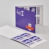 Royal Mail 4 x 1st Class Standard BARCODED Postage Stamp