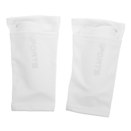 Gatuida 1 Set Breathable Shin Pads for Adults Comfortable Protective Calf Guards with Full Coverage for Soccer Includes Shin Guards and Socks Durable PU Materials