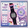 Casio BGD-10KKM-1JR Baby G+ Plus Wristwatch, Black, Black
