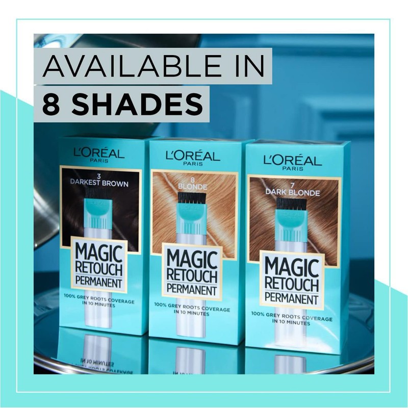 L'Oreal Paris Magic Retouch Permanent Root Concealer, Touching Up Grey