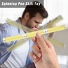 Novelty Spin Pen 3 Sections Acrylic Magnet Fidget Rolling Finger