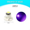 HZEL 10PCS Car T3 Neo Wedge Led Bulbs, 8mm Base