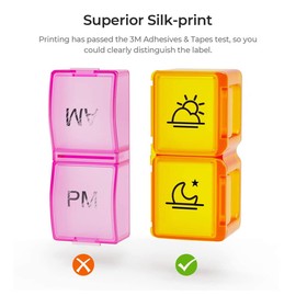 Pill Box for 1 Month Morning Lunch Evening, Medication Box 32 Days 2 Compartments, Pill Box Large Compartments, Pill Organiser, Portable Pill Box Month with Lid Month Pill Box for On the Go Daily