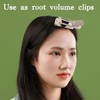 KINTEGOOD Retractable Hair Root Volume Clips, 2-in-1 Hair Styling Tool,