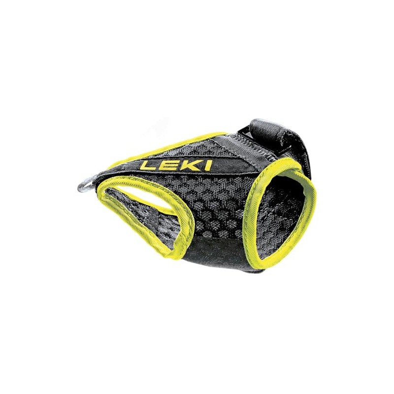 Leki Shark Frame Strap Mesh Size S/M/L Black/Neon Yellow