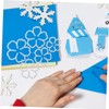 TEHAUX Flower Metal Cutting Die Durable Iron DIY Cutting Die