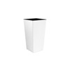 S size White URBI 32 cm tall plastic flower pot