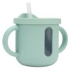 Silicone Sippy Cups Double Handles Lightweight Toddler Training Cup with