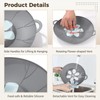 3 Pcs Silicone Spill Stopper Lids, 3 Sizes Splatter Covers,