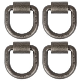 Buyers Products 3/4 inch D-Ring with Weld-On Bracket, 4 Pack