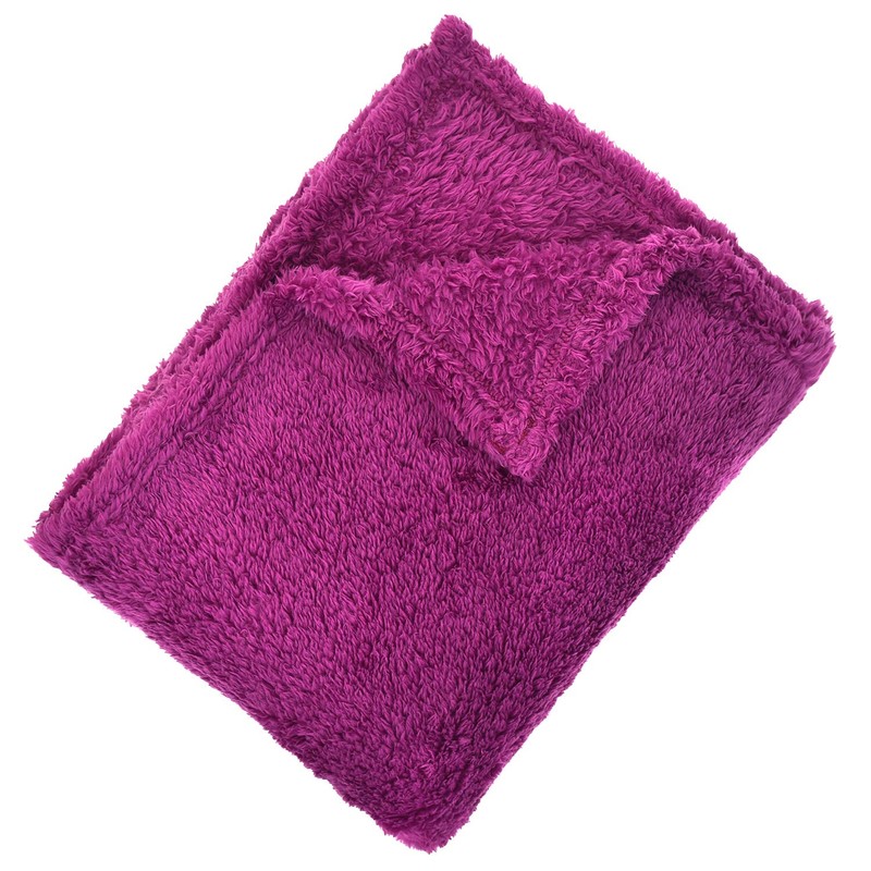 EHC Teddy Fleece Super Soft Warm Fluffy Throw Thermal Sofa