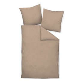 Janine Mako Satin Bed Linen, Plain Colours, 40 cm x 80 cm