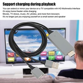 ZJchao USB Female HDMI Adapter for HDTV with HD Multimedia Interface