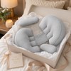 U-Shaped Maternity Pillow for Side Sleeping – Full Body Pregnancy