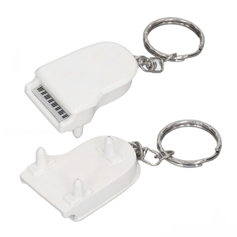 Mini Piano Pendant Keychain Micro Decoration Simulation Piano Key Chain