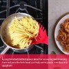 Yuemsh Nylon Spaghetti Server Non-Stick Pasta Fork Slotted Spoon Food