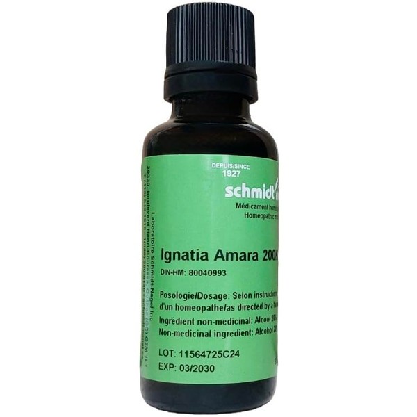 Ignatia Amara 200K 30ml Schmidt-Nagel Homeopathy Medicine