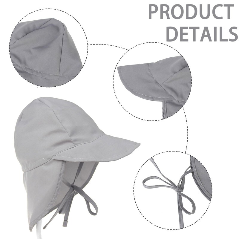 MUNSKT Baby Sun Hat,Kids Summer Sunhat,with Adjustable Chin Strap &