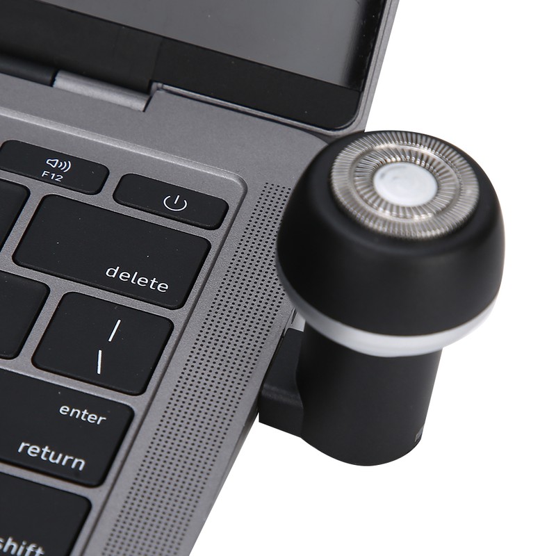 Magnet Adsorption Mobile Phone Electric Beard Shaver Portable Hair Shaver