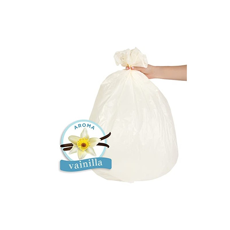 Basuritas | 40 Bolsas De Basura Con Aroma Basuritas, 61x76