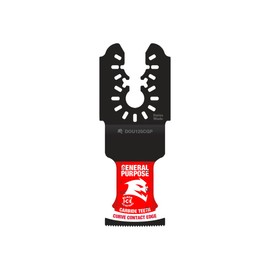 Diablo AMPED Demo Demon Universal Fit Carbide Oscillating Blade for General Purpose Cuts - 1-1/4" Cutting Width, 1-1/2" Cutting Depth, 3-Pack - DOU125CGP3