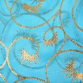 Jexila 100PCS Turquoise Organza Bags 4x6 inch Drawstring Jewelry Gift Bags for Wedding Party Favor Pouches Small Mesh Bags